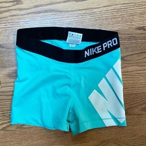 Aqua Nike Pros